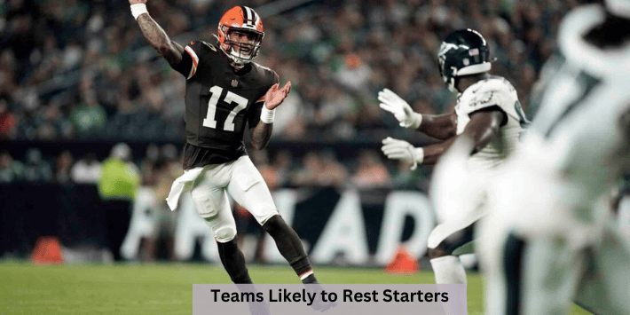 Teams Likely to Rest Starters