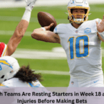 See Which Teams Are Resting Starters in Week 18 and Other Injuries Before Making Bets