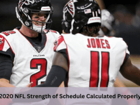 2020 NFL Strength of Schedule Calculated Properly